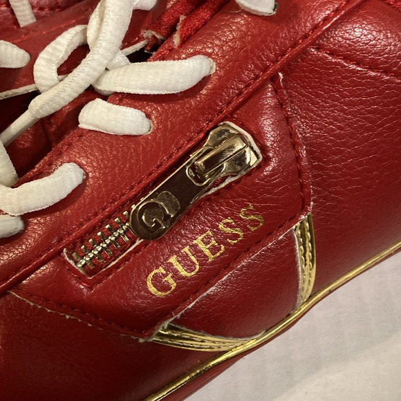 Guess GMMagesty  red sneakers size 12 - Picture 3 of 10